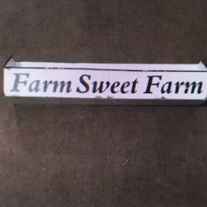 Farm Sweet Farm Metal Wall Tray